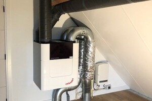 Zehnder WTW installatie